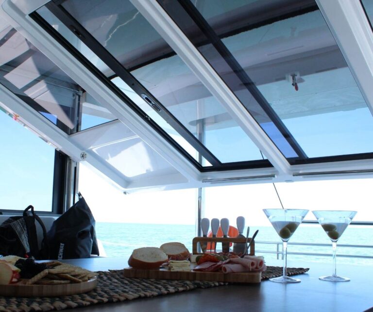 Bali Catamaran in St Petersburg FL featuring open space design